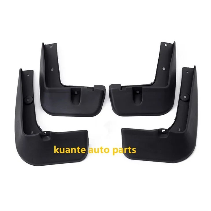 Old loy himoyasi va orqa muad himoyasi bilan qora SUV loy qopqog'i